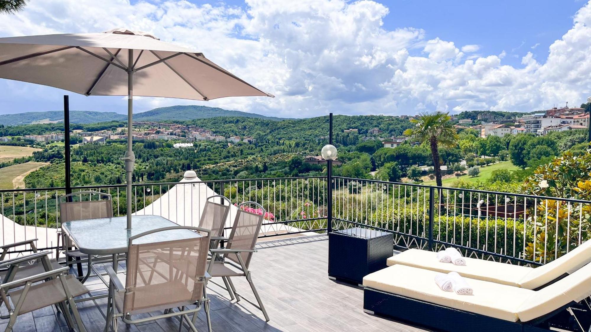 Villa Marina Chianciano Terme Bagian luar foto